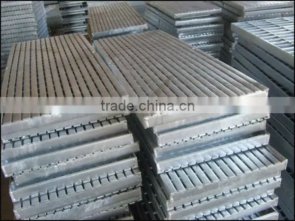 Galvanized steel rain grates