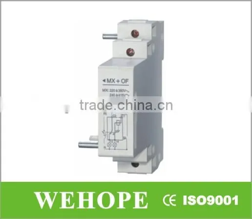 Circuit Breaker Accessories DC24V-48V MX+OF Shunt tripper auxiliary switch