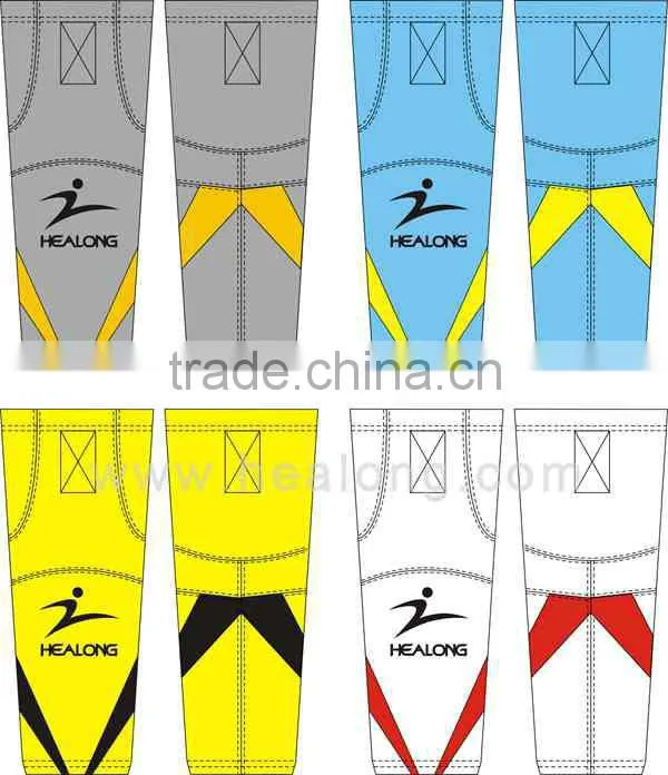 Dye Sublimated Fashionable Multi-color Ice Hockey Socks Custom Design for Men Hot Sale