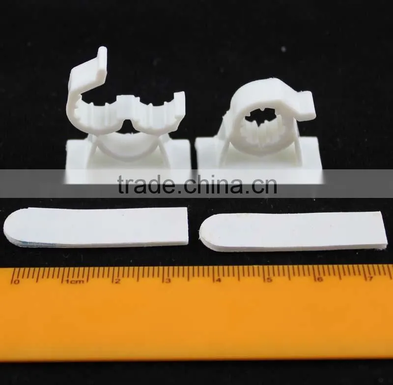 adhesive plastic cable grip