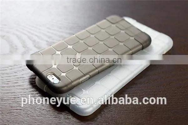 shockproof silicone/gel/rubber china manufacturer mobile phone case for iphone 6s