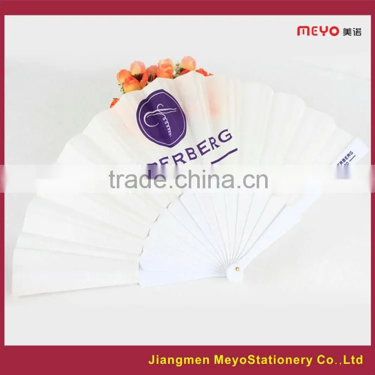 2015 Promotional Gift Custom Plastic Folding Hand Fan