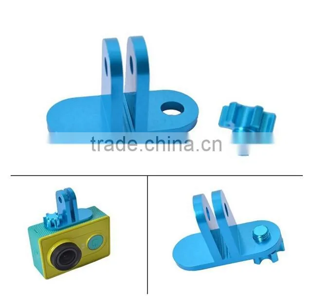 CNC Aluminum Mount Adapter Screw for WIFI Bluetooth 4.0 Xiaoyi Mi Action Sport Camera parts