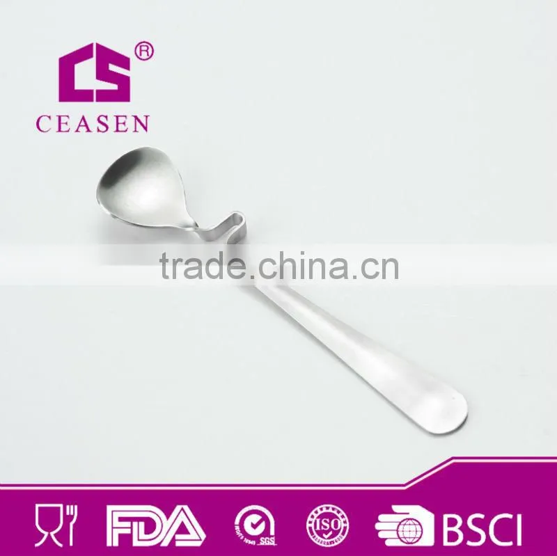 new design stainless steel coffee mixing spoon