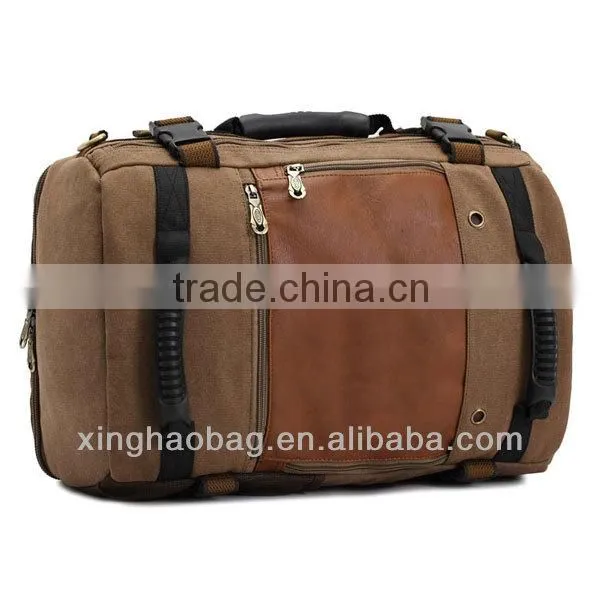Vintage rucksack backpack bags with factory price