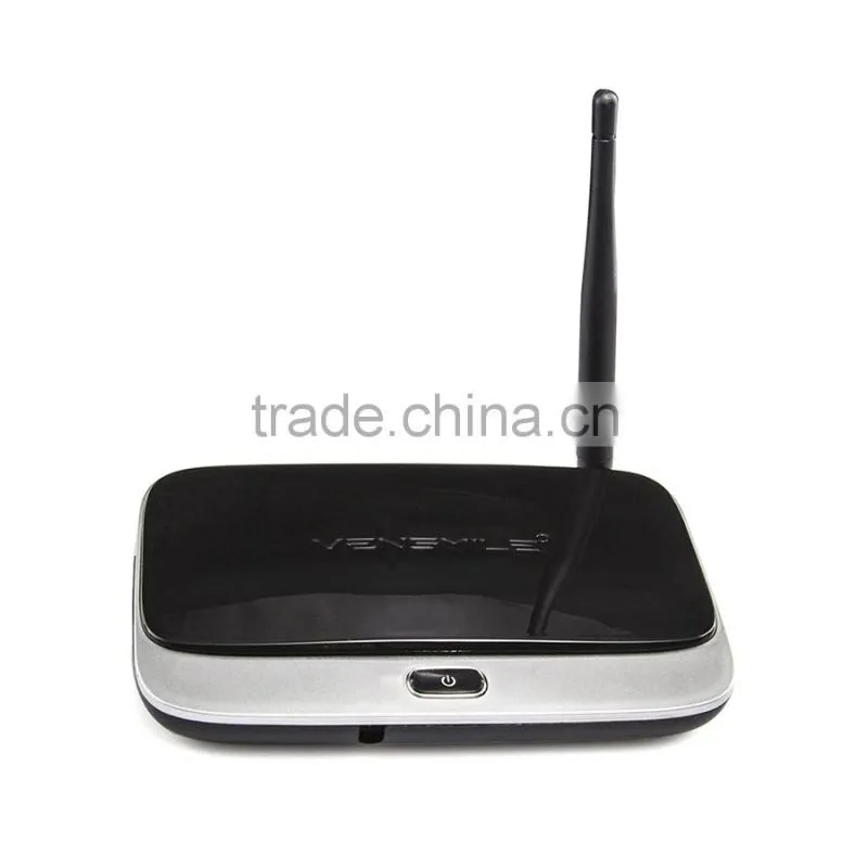 VENSMILE wholesale R8 4K codi Android 5.1 smart RK3368 Octa core android tv box with android tv box codi