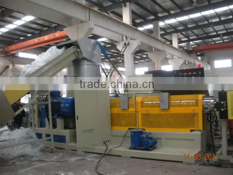 plastic compounding pelletizing machine