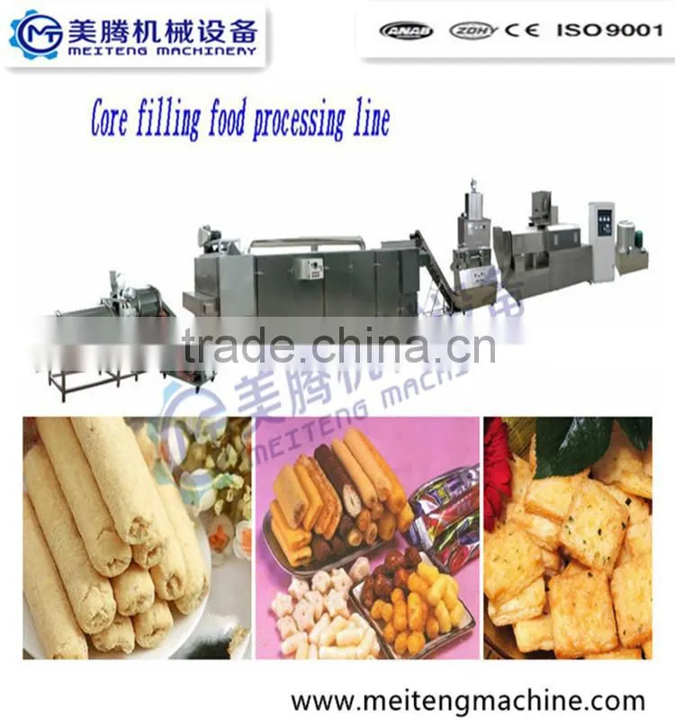 hot selling corn puffed snack food making machine