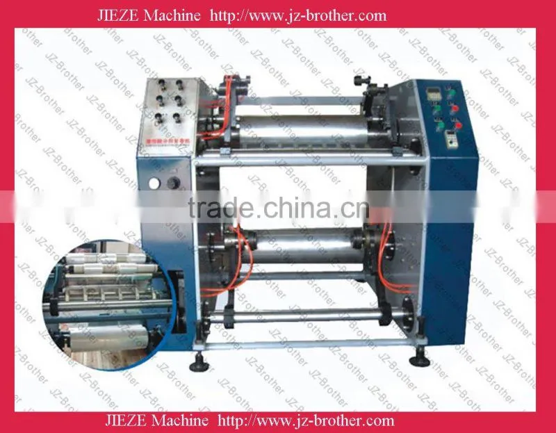 500mm PE stretch film slitter rewinder machine