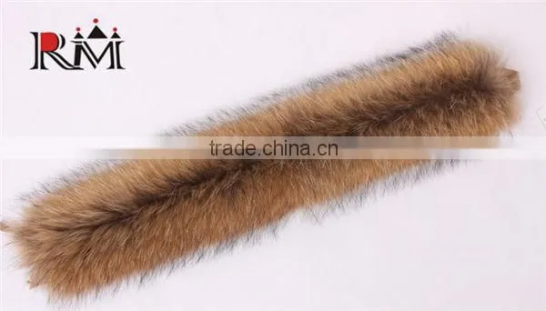 Raccoon dog strip, raccoon dog trim, raccoon dog fur collar