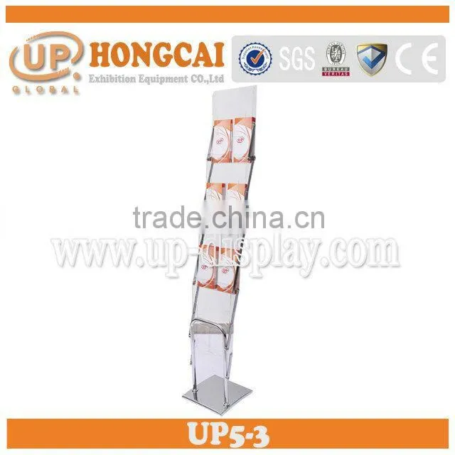 Excellent Quality A3 A4 A5 Size Office Use Portable Foldable Brochure Holder