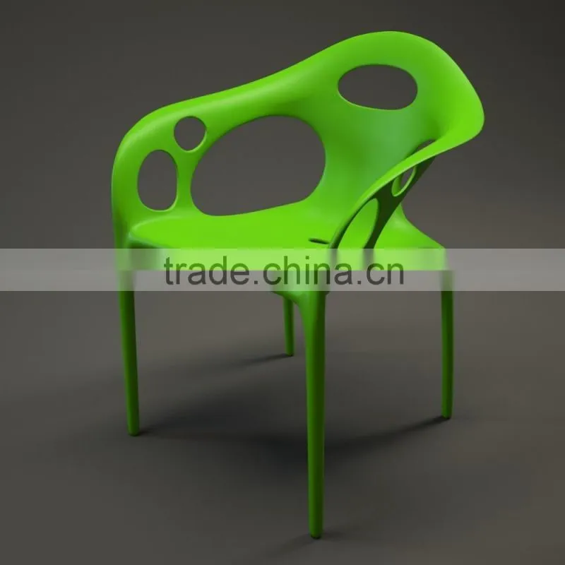 High quality wholesale durable living room furniture supernatural style PP Plastic Armchair for sale