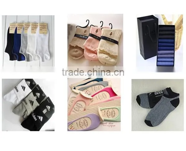 Middle calf merino wool hiking socks