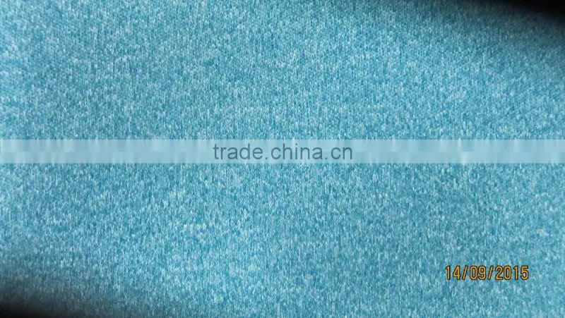 100% polyester interlock knitted fabric