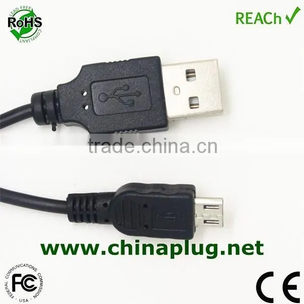 Mobile Phone Accessories nylon colorful micro braided usb cable