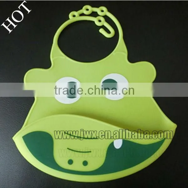 2015 newly FDA food grade light and colorful silicone baby bibs baby teether party dresses bandana drool bibs