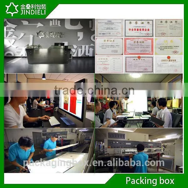 Luxury paper chocolate gift coffret box packaging