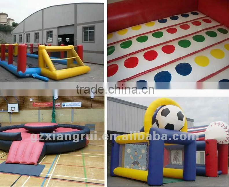 kids inflatable football game