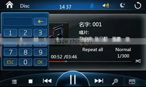 2din dvd car stereo gps for chevrolet epica 2013