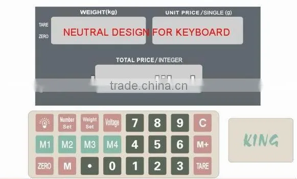 electronic digital measuring scale