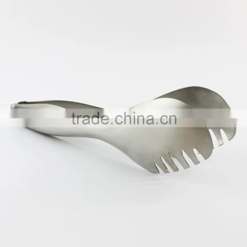 stainless steel tongs salad tongs food tongs