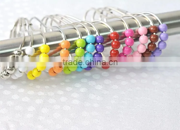 Shower Curtain Hooks / Shower Curtain Hooks, Chrome, 12-Pack /Curtain Accessories - Shower Curtain Hooks