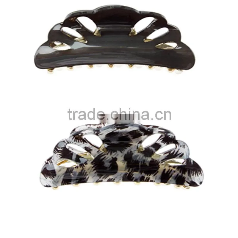 wholesales price from chins plastic hair clips Claw Hair Clip Set