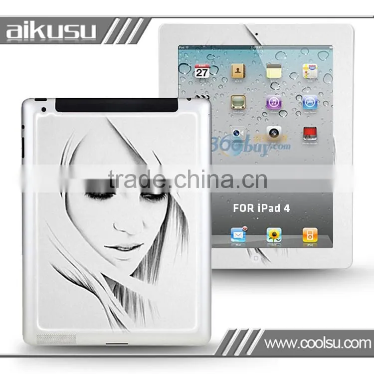 wholesale water transfer printing case covers for iPad mini iPad 4 case, cellphone sticker case