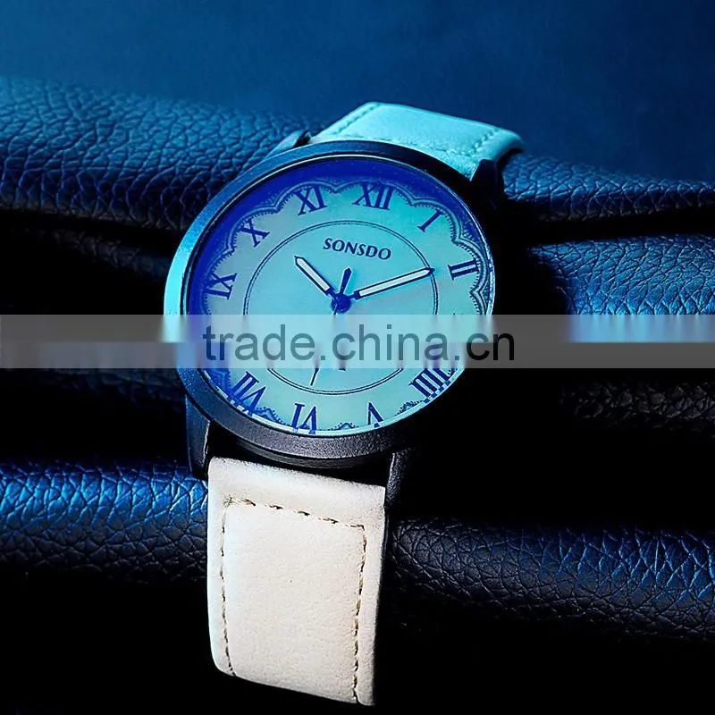 Classical Roman Numerals Face Women Watch