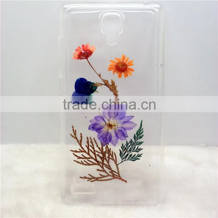 pressed flower mobile phone cases hot 2015 for IPhone 6