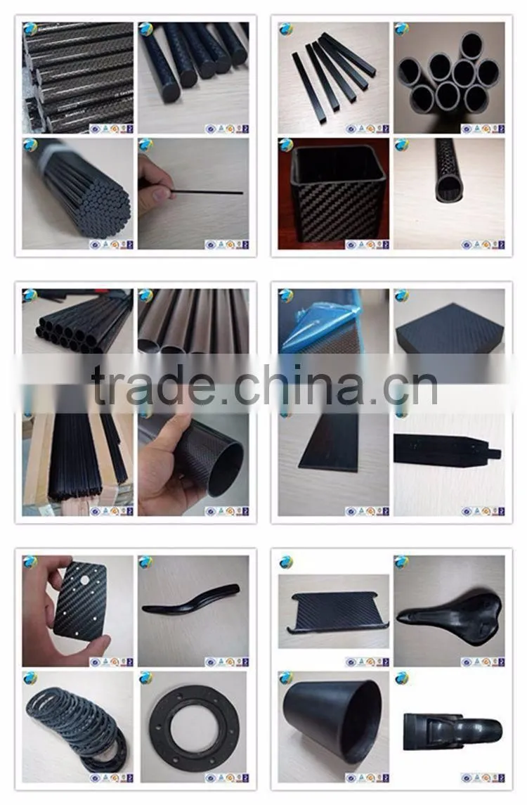 High strength carbon fiber square rod, carbon fiber solid rod, solid carbon fiber rod