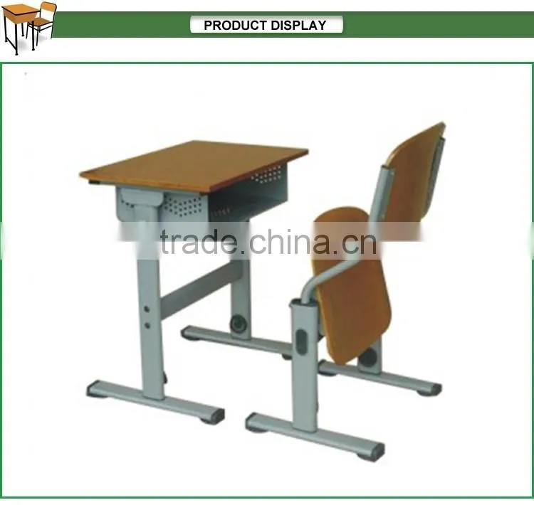 Wooden exam folding desk for student