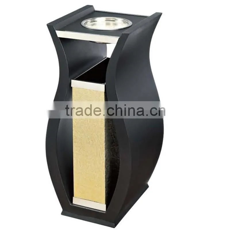 unique shaped hotel lobby dustbin indoor cleaning tools trash bin