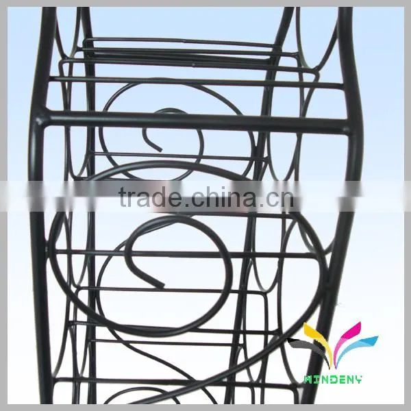 12 holders high capacity chrome plated funny beer can display stand