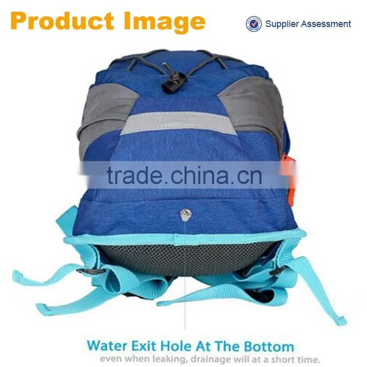 China supplier funky portable hydration backpack with bladder, custom backpack