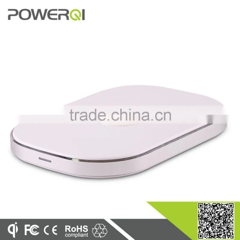Qi standard 3 coils wireless qi charger pad wireless charging for Samsung S6 edge