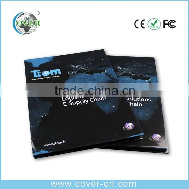 A5 Brochure 4.3'' LCD Video Greeting Card, Video Brochure Card For Promotion