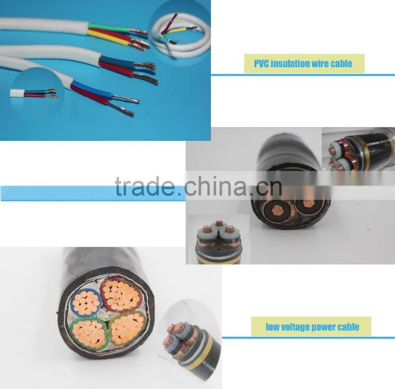 PVC Jacket and Aluminum Conductor Material Control Cable
