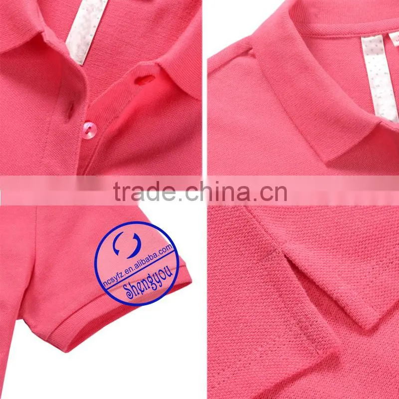 women basic polo shirt manufactures in china