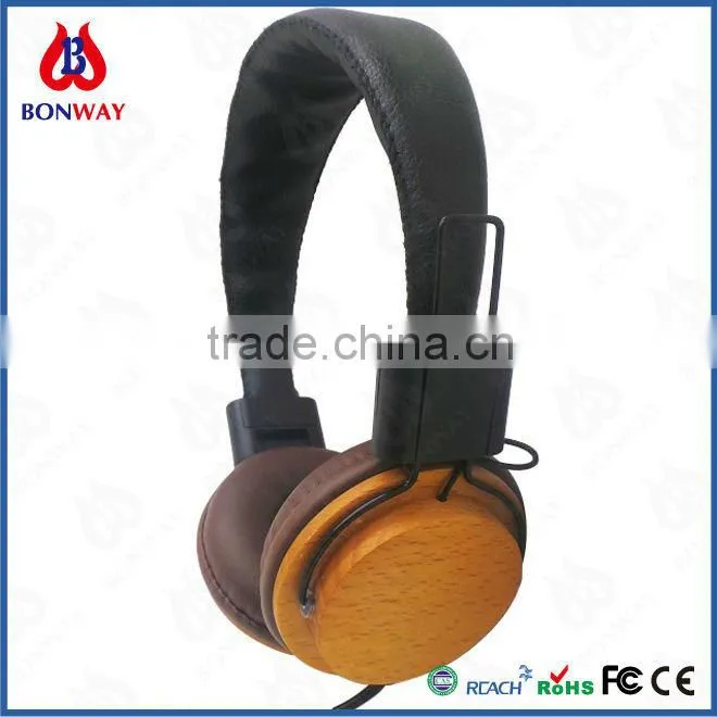 Wooden earbuds earphones headphones