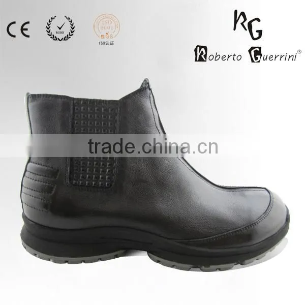 Leather Winter Anti-cold Fur Long Boots