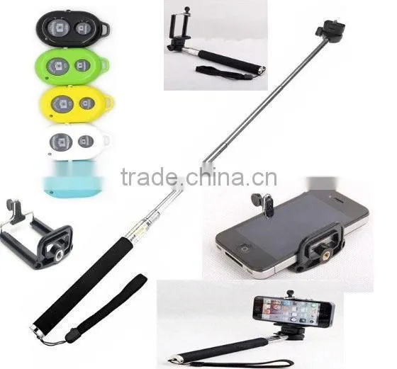 2015 Selfie Monopod, Extendable Monopod For Cellphones Digital Camera