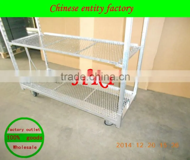Danish Flower Trolley Cart for sale Plant trolley cart flower carrying trolley Steel Rolling Trolley Tool
