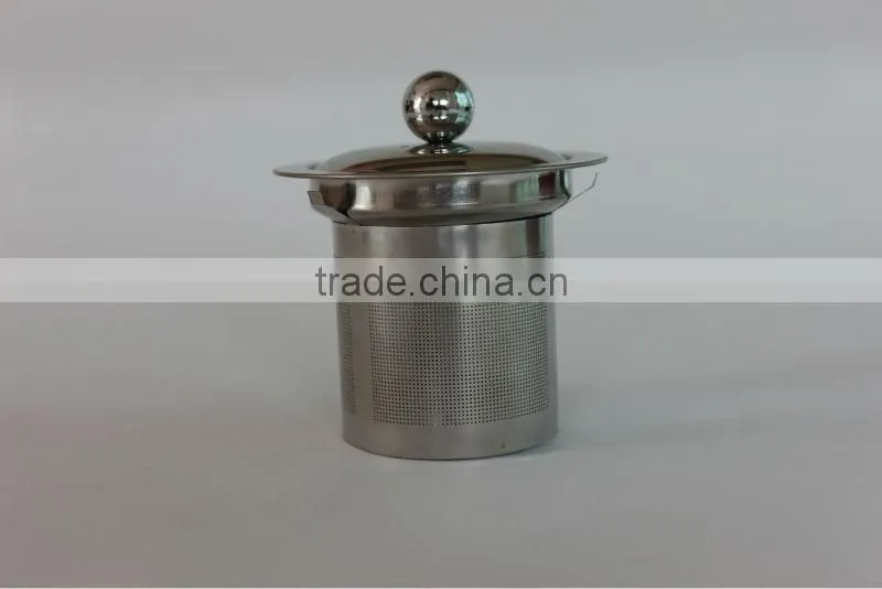 High quality etched stainless steel tea infuser from Chinese factory