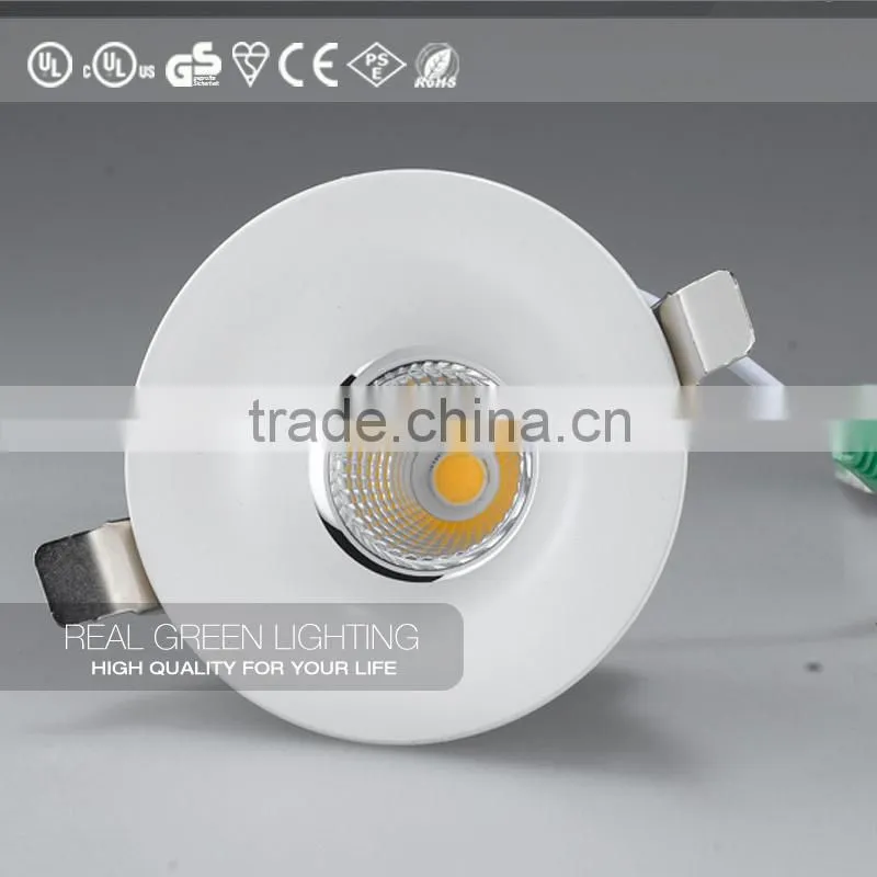 5W 3.5 Inch 5W Cool White downlight 100V-265V Aluminum Alloy Lamp Body 5W Downlight
