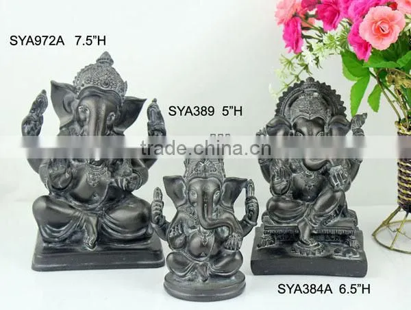 Small size hindu gods marble ganesha statue for wedding gifts