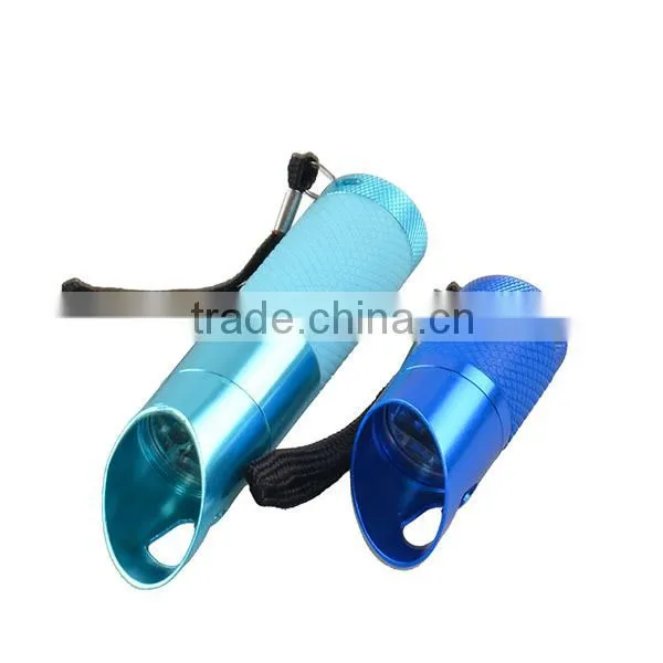 6 LED Under 1 Dollar Gift Flashlight Chinese LED Flashlight With Bottle Opener