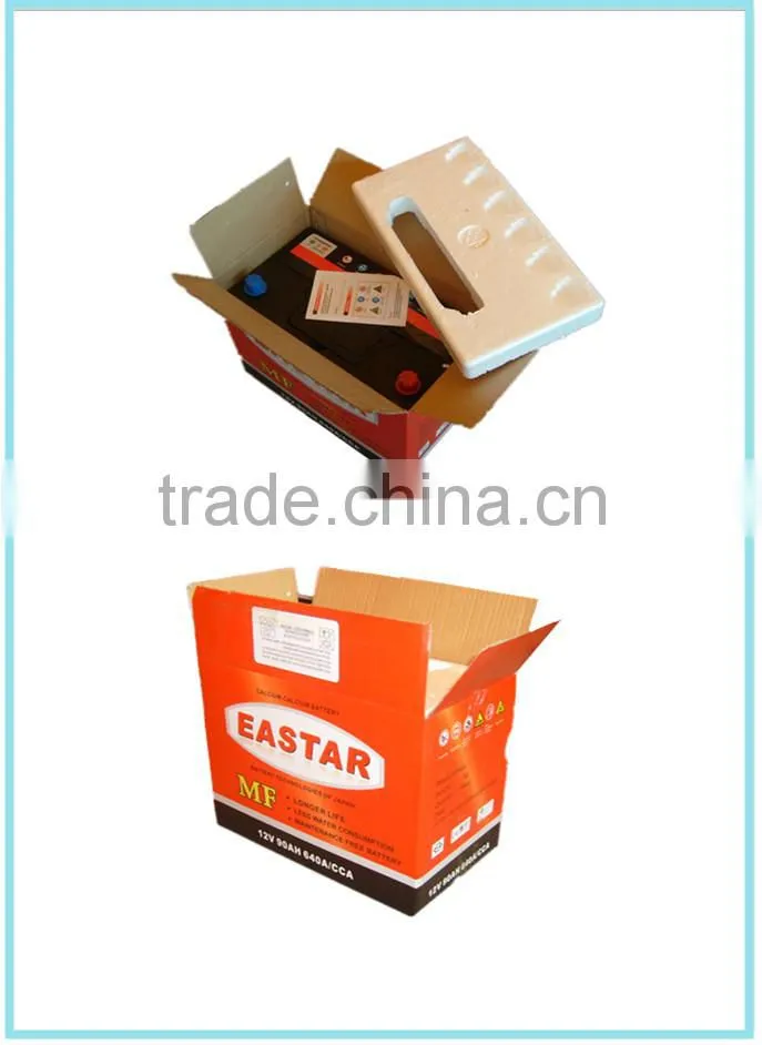 Maintenance Free 55D23L 12v 60Ah Car Battery JIS Standard