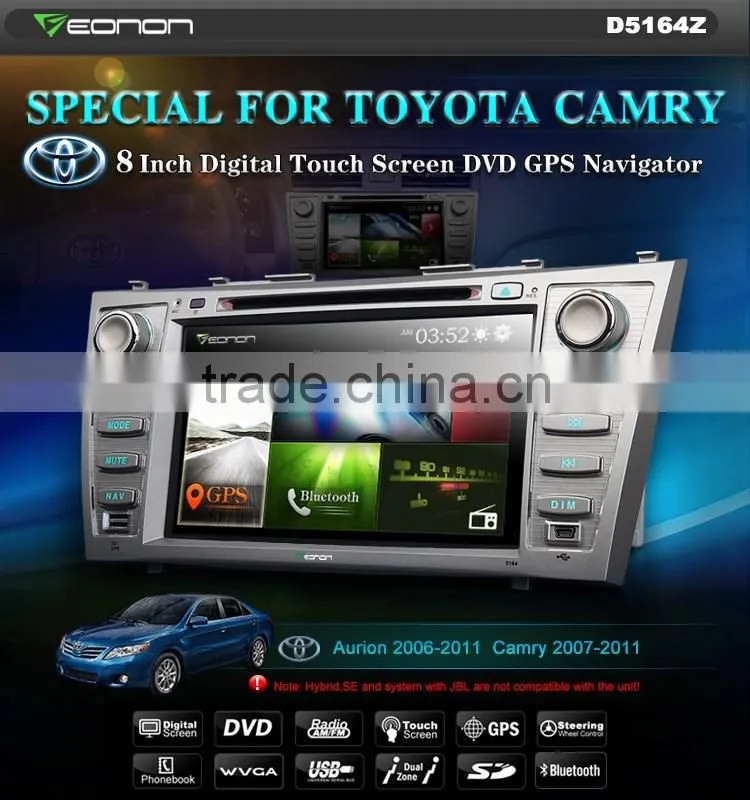 EONON D5164Z 8" Car DVD/GPS For Toyota Camry