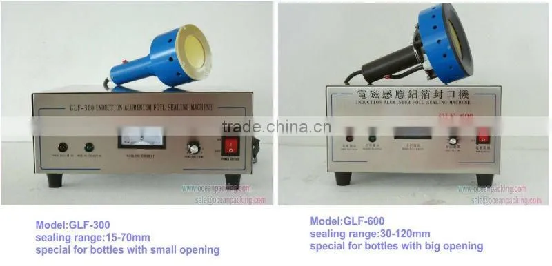 semi automatic spare parts small aluminum foil sealing machine